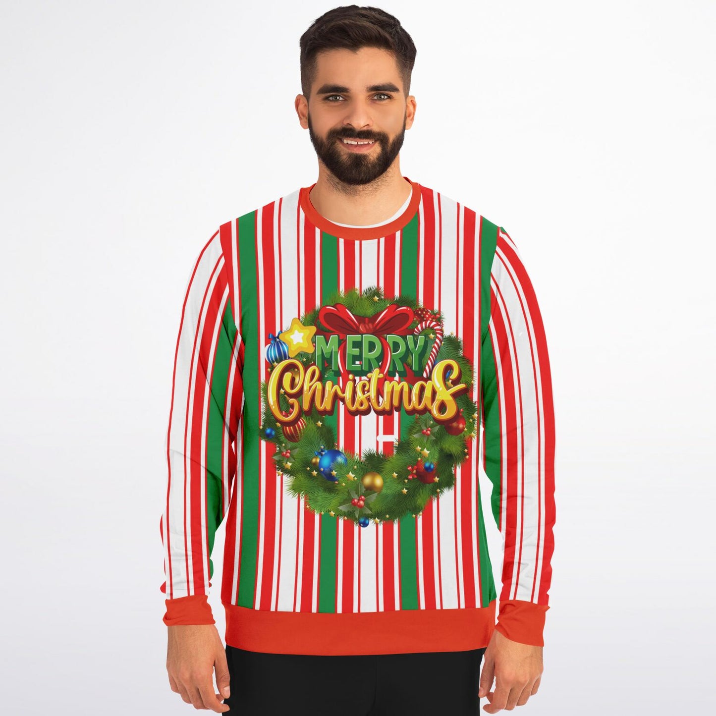 Merry Christmas Athletic Sweatshirt