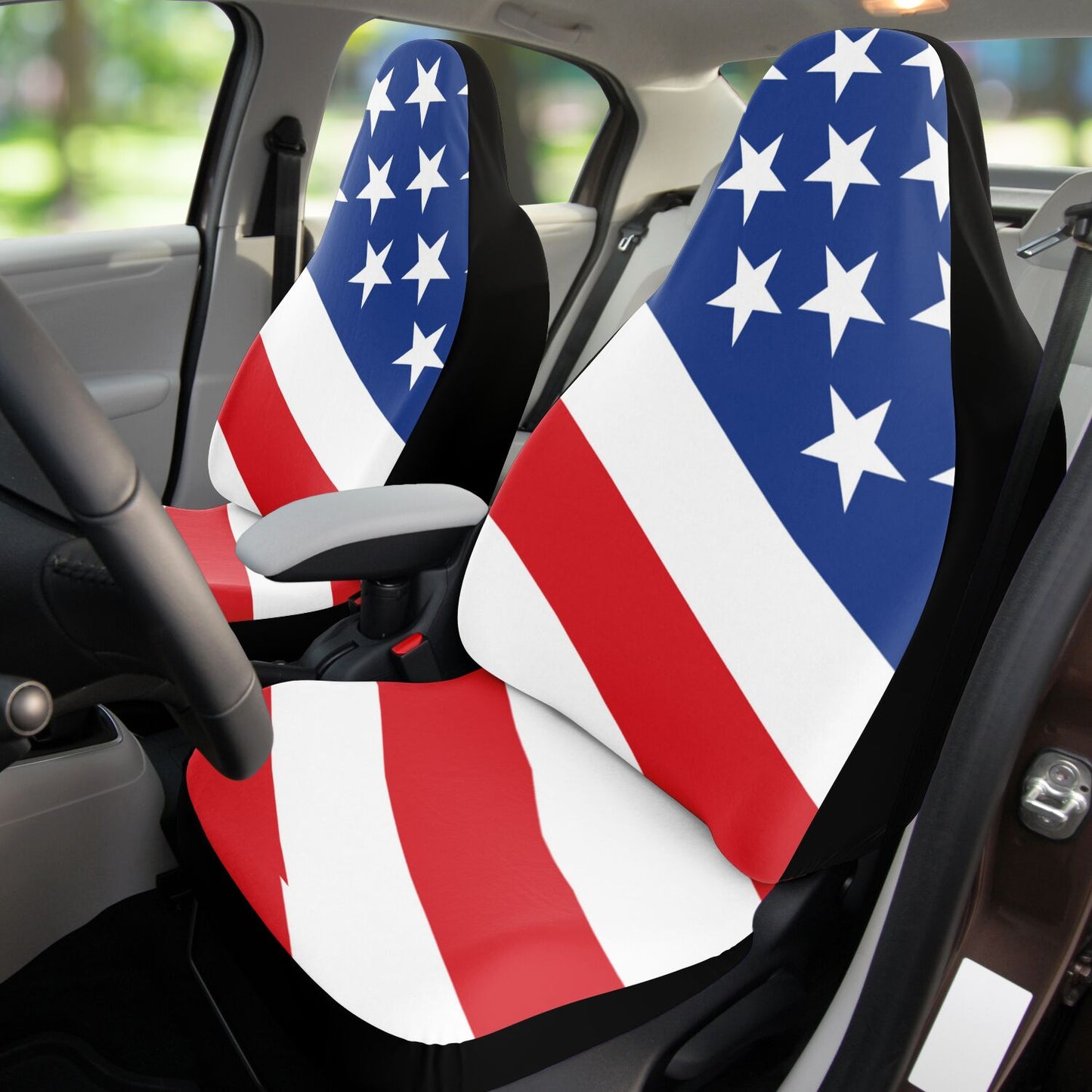 American Flag Car Seat Cover