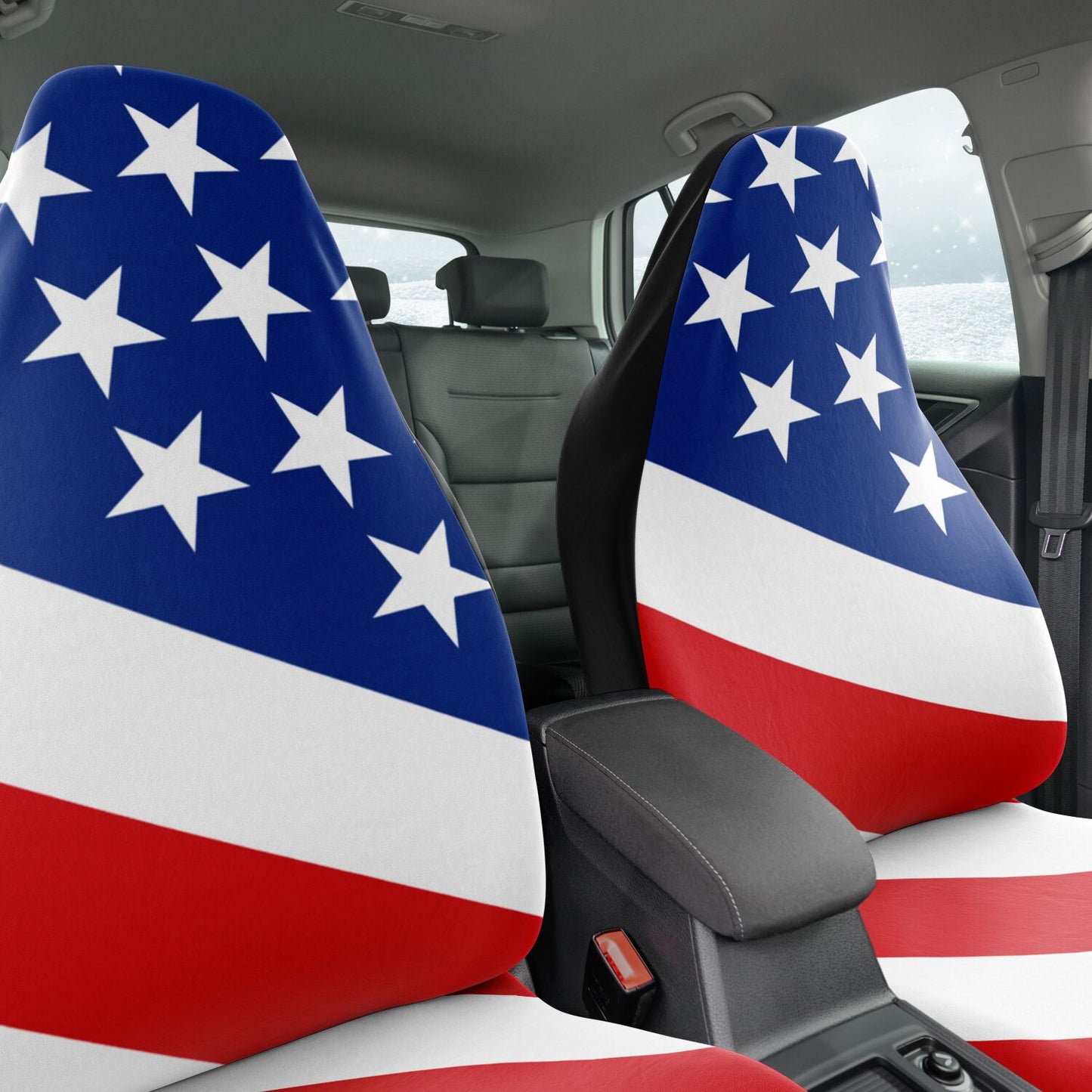 American Flag Car Seat Cover