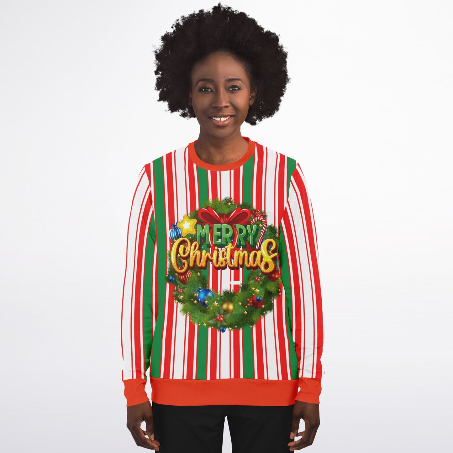 Merry Christmas Athletic Sweatshirt