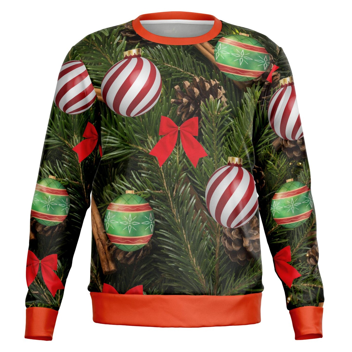 Christmas Tree Athletic Sweatshirt