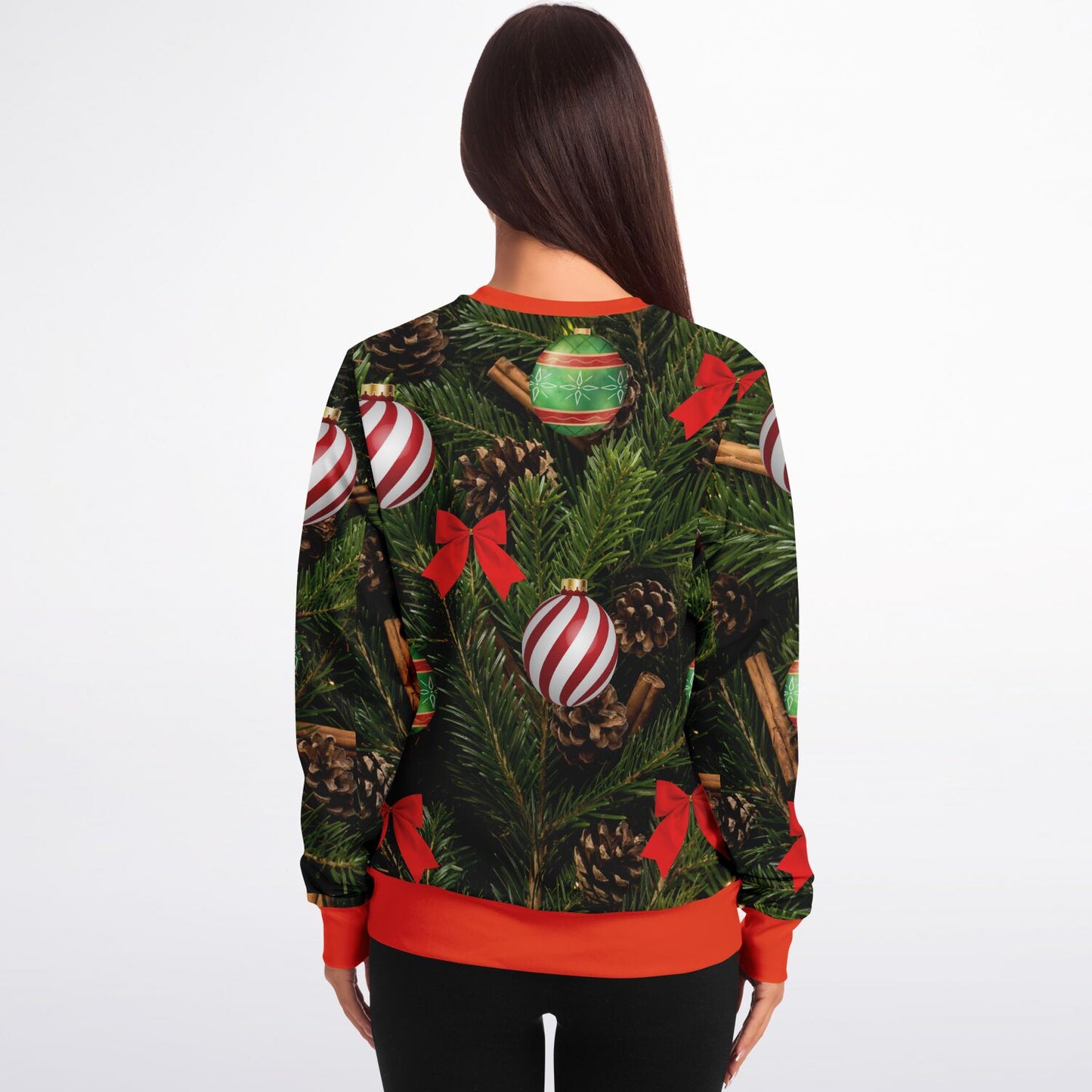 Christmas Tree Athletic Sweatshirt